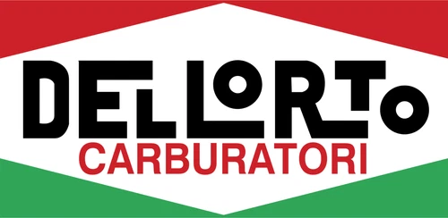 Dellorto Self Adhesive Vinyl Sticker - Various Sizes