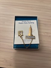 Vintage 1967 Empire State Building Souvenir Pin - Made In USA