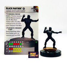 Marvel Heroclix Black Panther MV23-008 w/ Card Wizkids OP Kit