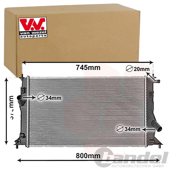 Van Wezel KÜHler MotorkÜHlung 27002183-image