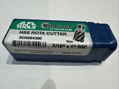 HSS Annular Cutter 7/16'' Diameter x 1'' Cutting Depth With Pilot Pin