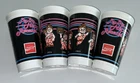 4 - Vintage Elias Brothers Big Boy Hit Parade Coca Cola Plastic Cups