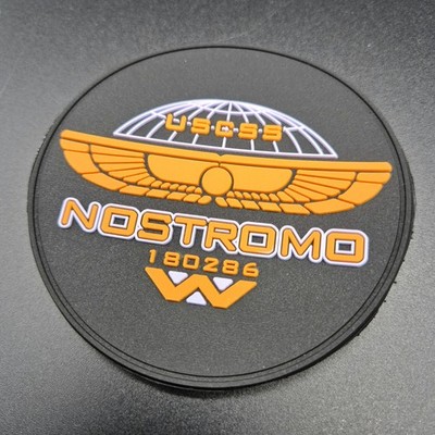 Nostromo Alien Weyland Ripley Morale Patch PVC Abzeichen Aufnäher Klett