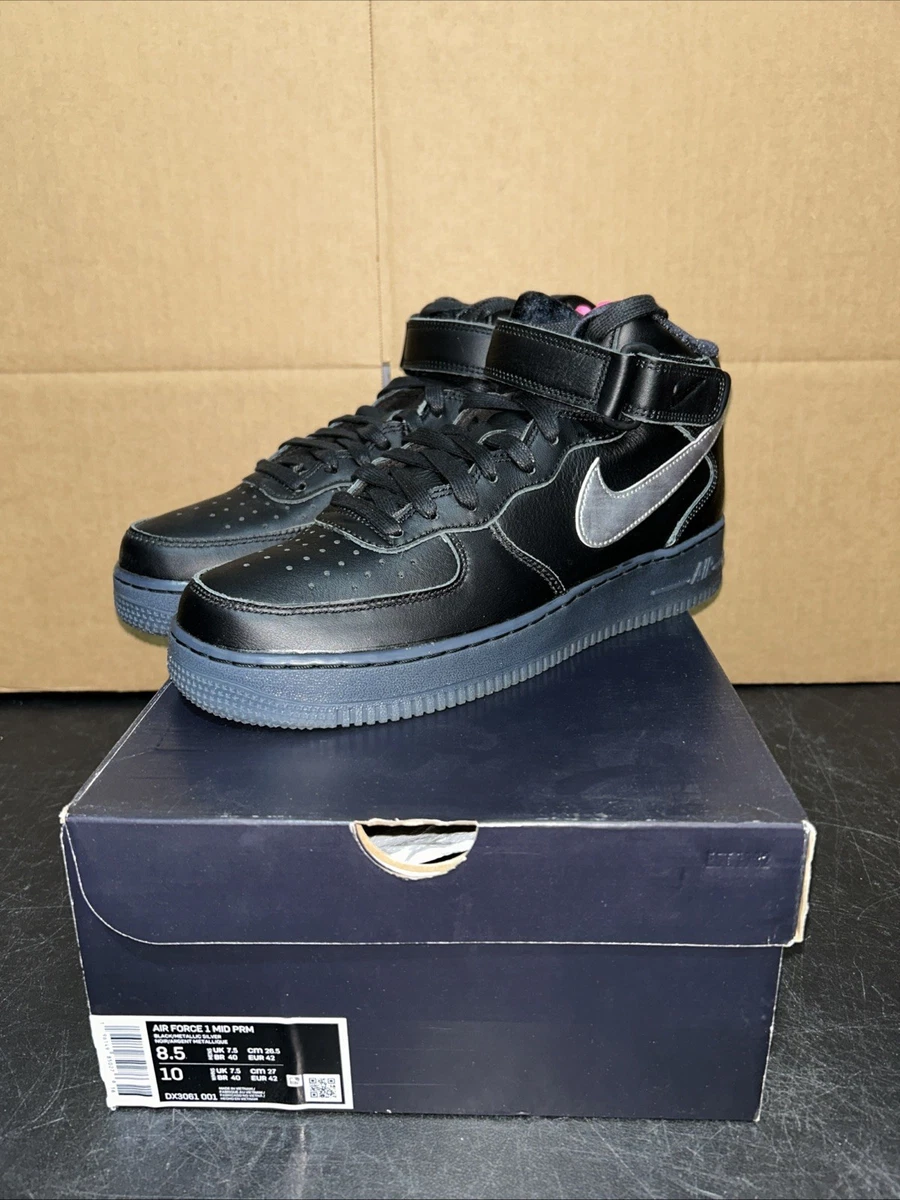 Nike Air Force 1 Premium Mid Black for Sale | Authenticity