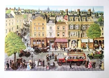 Michael Stringer Old London Signed Serigraph & Ken Law London Print