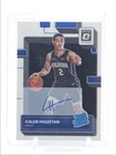 CALEB HOUSTAN 2022-23 DONRUSS OPTIC RATED ROOKIE AUTOGRAPH RC AUTO Q5194