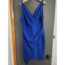 Guess cocktail dress size 14 blue