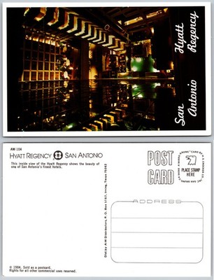 Hyatt Regency San Antonio Texas Postcard