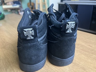RARE Osiris x Jay Adams Raider Men's Suede Skate Shoes Black Size 9