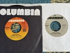 PINK FLOYD 45 LOT - LEARNING TO FLY & ANOTHER BRICK IN THE WALL 2 COLUMBIA 45S