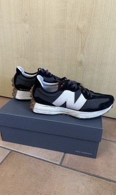 New Balance Damen Sneaker Gr. 39 Schwarz Wildleder 327 Einfarbig Sportlich 327 B