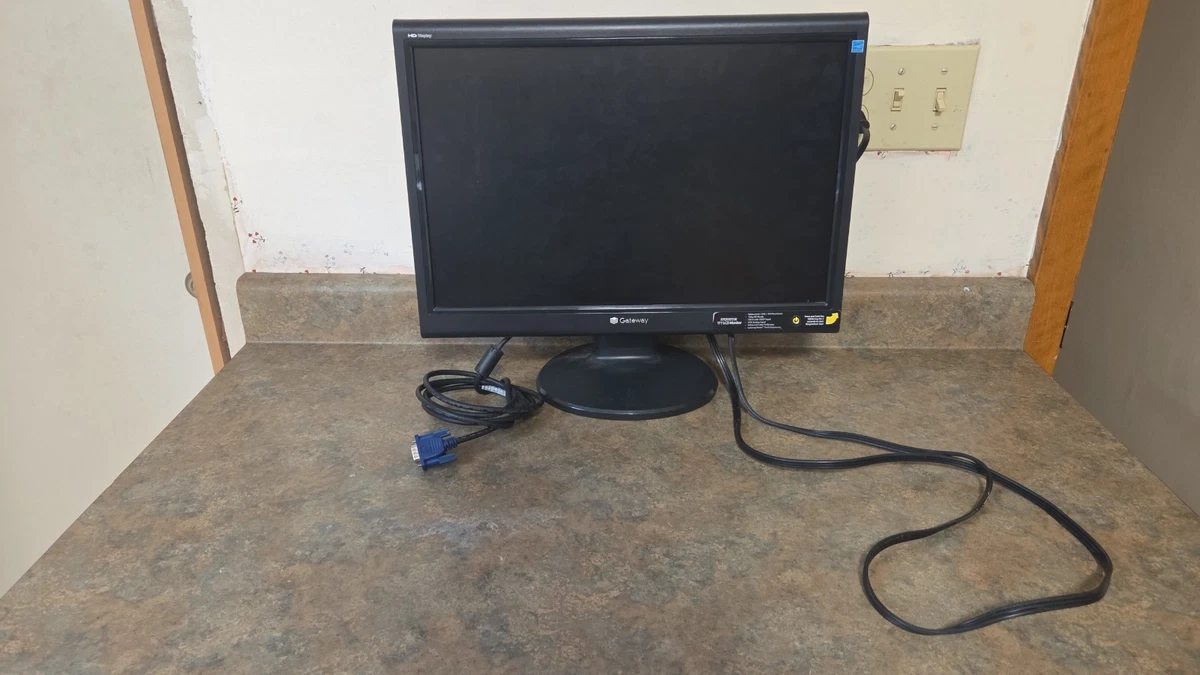 Gateway DVI-D 19 in-22.9 in Screen Computer Monitors for sale | eBay