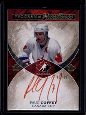 2017-18 The Cup Program of Excellence Autographs POEPC Paul Coffey Auto 1/10
