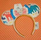 2026 Disney Parks WDW Animal Kingdom Tree of Life Minnie Mickey Ears Headband