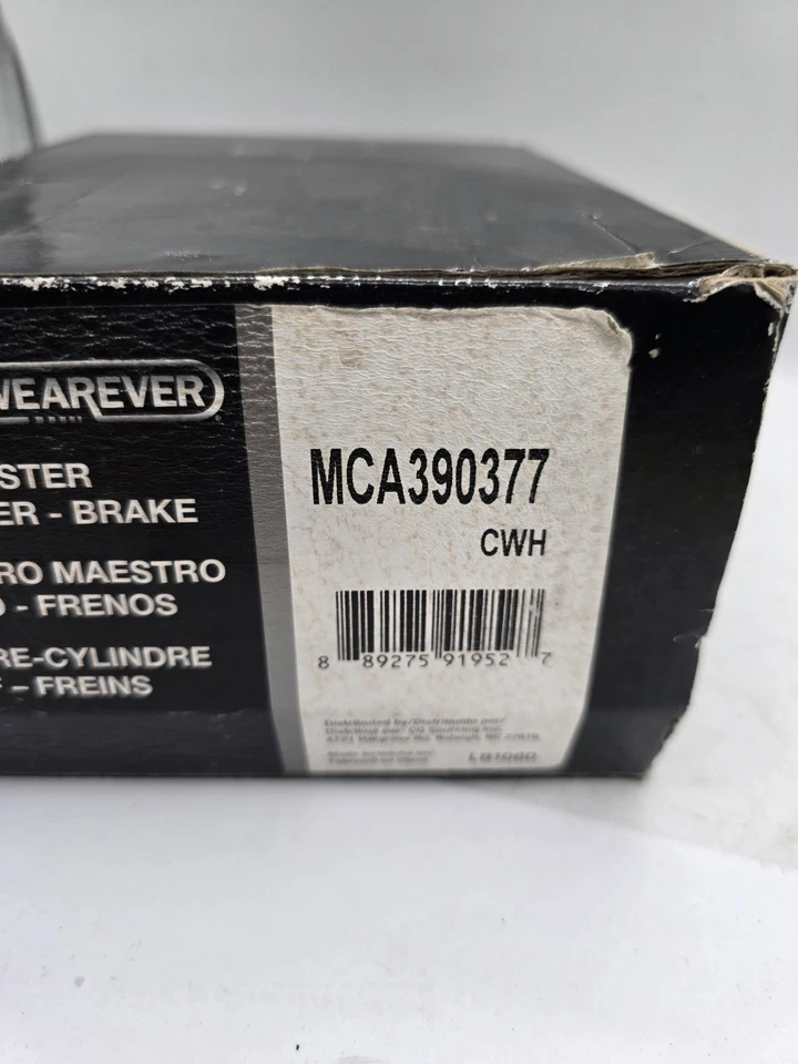Carquest Wearever BRAKE MASTER CYLINDER MCA390377 — 第 3/3 张图片