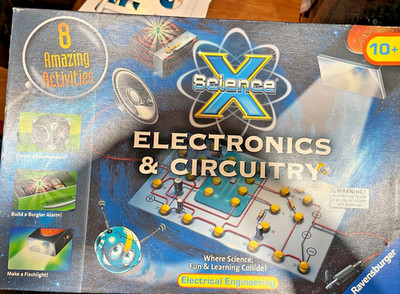 LEARNING KIT Science X Electronics and Circuitry Activity Kids Fun 