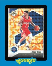 PELICANS Lonzo Ball #37 - 2020-2021 NBA MOSAIC - REACTIVE Orange PARALLEL