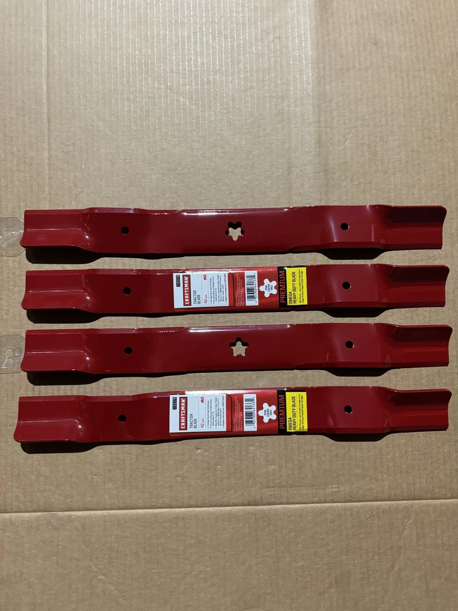 Set Di 2 Lame Per Falciatrice, 21 Pollici, Centro A Stella 5 Punti, Compatibili Craftsman/Husqvarna, Oregon