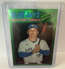2026 Topps Series1 Dalton Varsho Major League Green Chrome #/99 Blue Jays
