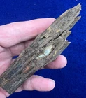 Civil War Bullet in Wood Fredericksburg Dug Minie Ball Battle