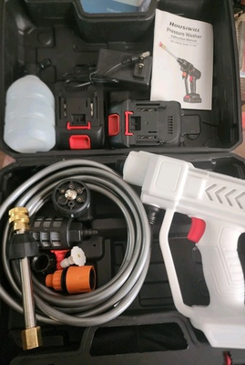 #ad Housiwill Cordless Pressure Washer Portable Pressure Washer with 2 Batteries $27.95