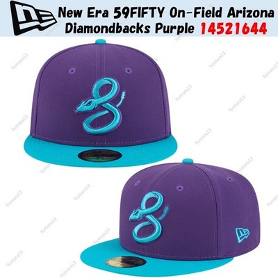 New Era 59FIFTY On-Field Arizona Diamondbacks Purple 14521644