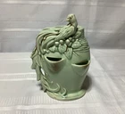 VTG McCoy Bird of Paradise Peacock Strawberry Pot /Vase/Planter