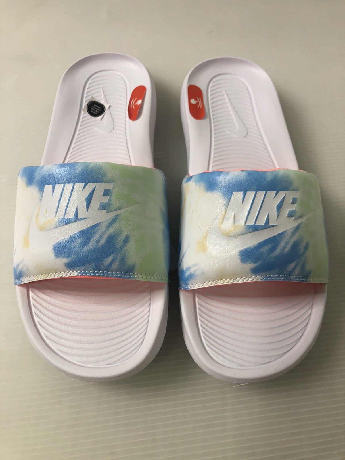 women's nike tie dye slides