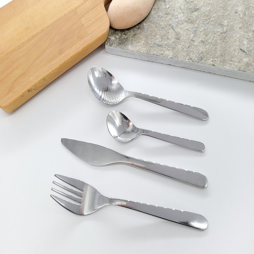 Engraved cutlery personalised stainless steel Fork Spoon christmas gift UK dad - Picture 4 of 12