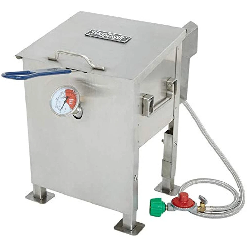 Freidora Bayou Classic 700-725 2,5 galones de acero inoxidable independiente o de mesa Foto 2 de 4