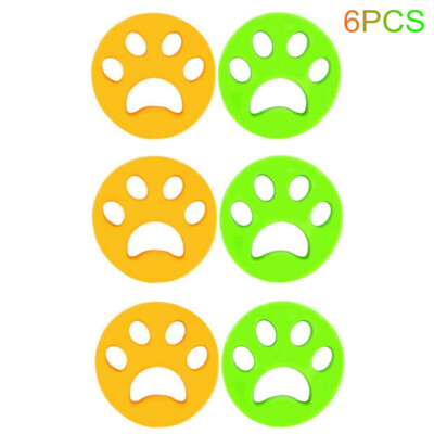 6 PCS Pet Hair Remover For Laundry Washing Machine Cat Dog Reusable Fur Catcher