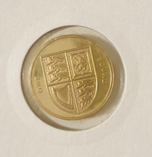 2011 Royal Shield Of Arms Proof £1 one Pound Coin Royal Mint