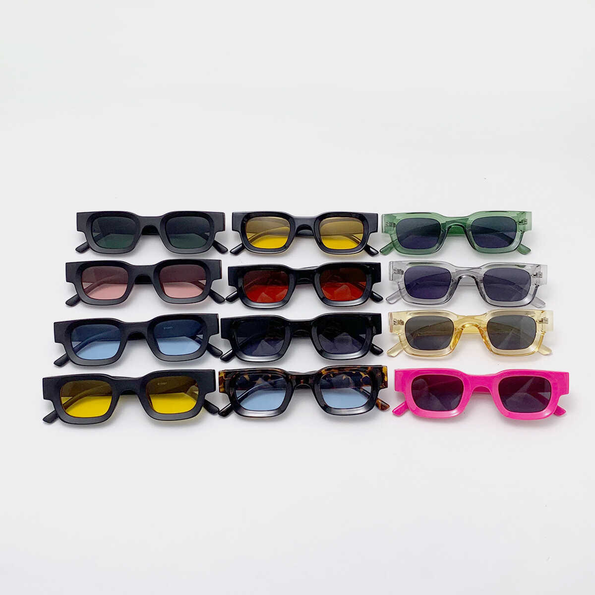 Retro Sunglasses Women Trendy Small Square Frame Polarized 
