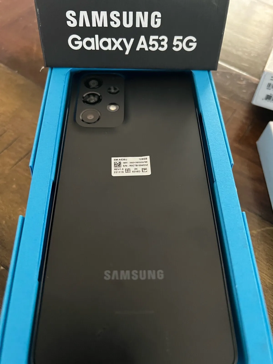 Samsung Galaxy A53 5G SM-A536U 128GB+6GB 64MP Unlocked Smartphone