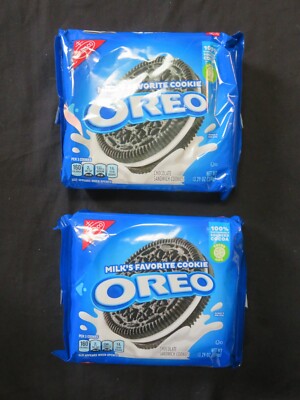 (2) Nabisco Original Oreo Chocolate Sandwich Cookies 13.29 Oz Each
