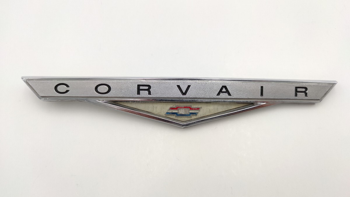 CORVAIR EMBLEM 1961 TRUNK CAR CLASSIC MONZA PART GENUINE | eBay