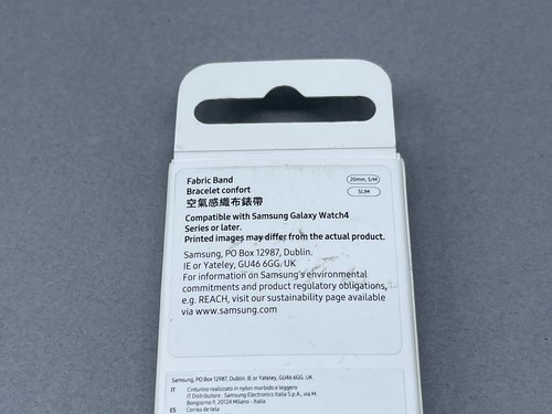 Genuine Samsung Galaxy Watch 7 / 6 / 5 / 4 One Click Fabric Band 20mm S/M Sand - Zdjęcie 3 z 8