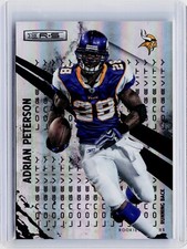 2010 PANINI ROOKIES & STARS LONGEVITY SILVER #81 - ADRIAN PETERSON #ED 57/99
