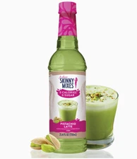 Jordan's Skinny Syrups Pistachio Latte Coffee Syrup Sugar Free 25.4oz 