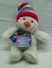 Russ Shining Stars SNOWMAN IN HAT & SCARF 9" Plush STUFFED ANIMAL Toy NEW Tag
