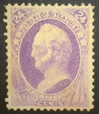 US Sc #153  - 24c Winfield - MH  VF/XF - Nice Stamp!