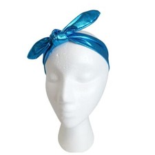 Metallic Stretchy Headband with Bow set of 4 Designed for little fashionistas!