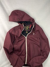 New Element Women's Wolfeboro Jacket Waterproof Shell Size Small Burgundy