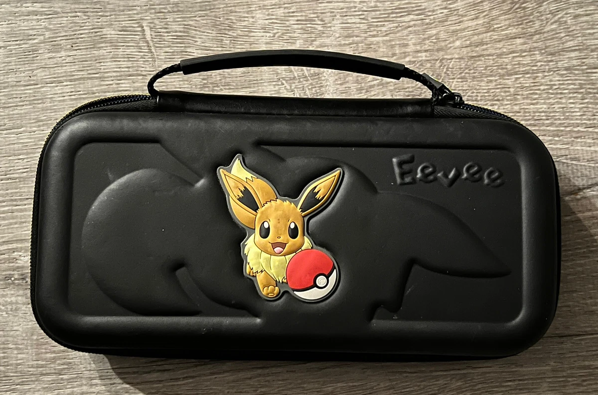 Rosefarve trone Op Pokemon Eevee Protective Deluxe Carrying Case For Nintendo Switch | eBay