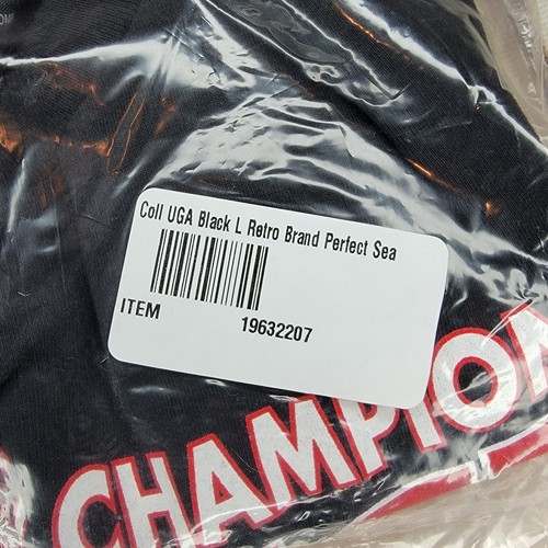 Georgia Bulldogs College Football Playoffs 2022 National Champs Mens TShirt Sz L - Picture 6 of 6