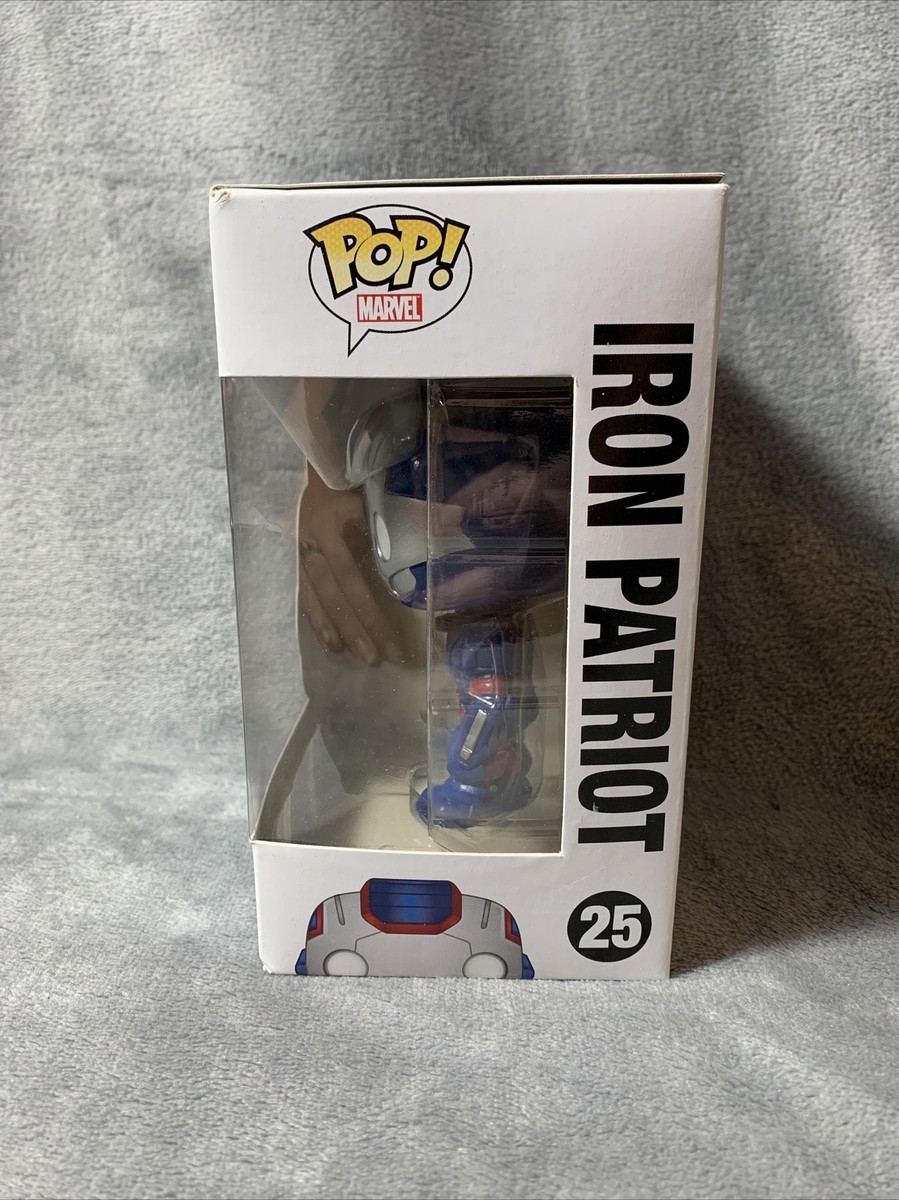 Funko POP! Marvel #25 Iron Man 3 Iron Patriot Vaulted Vinyl
