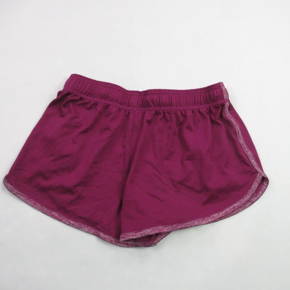 Pantalones Cortos Under Armour Para Mujer Pequeños Ligeros Exterior Rosa Informales Cintura Elástica Foto 4 de 4