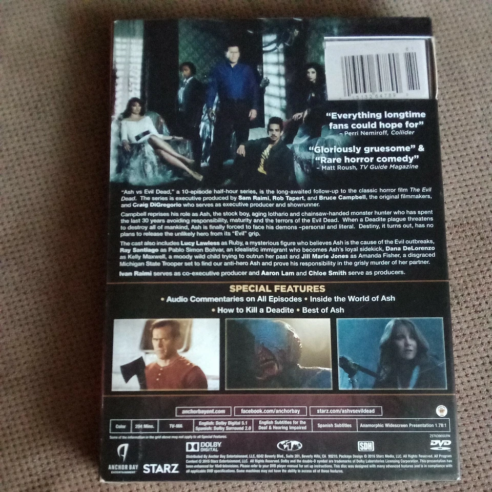 Ash Vs. Evil Dead: Season 1 DVD - Image 2 of 4