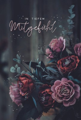 Honeyplum Muttertagskarte Mit Blumenstrauß – 12,7x17,8 Cm, Goldfolien-Text, Für Tochter, Sohn, Ehemann