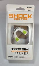 Shock Doctor 3300 Max Air Adult Flow Lip Mouth Guard Football Trans White  for sale online